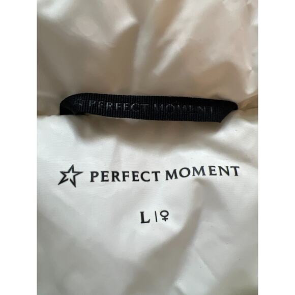 NWT Perfect Moment Womens Snow White Rainbow Queenie Goose Down Jacket Size L - Picture 14 of 16